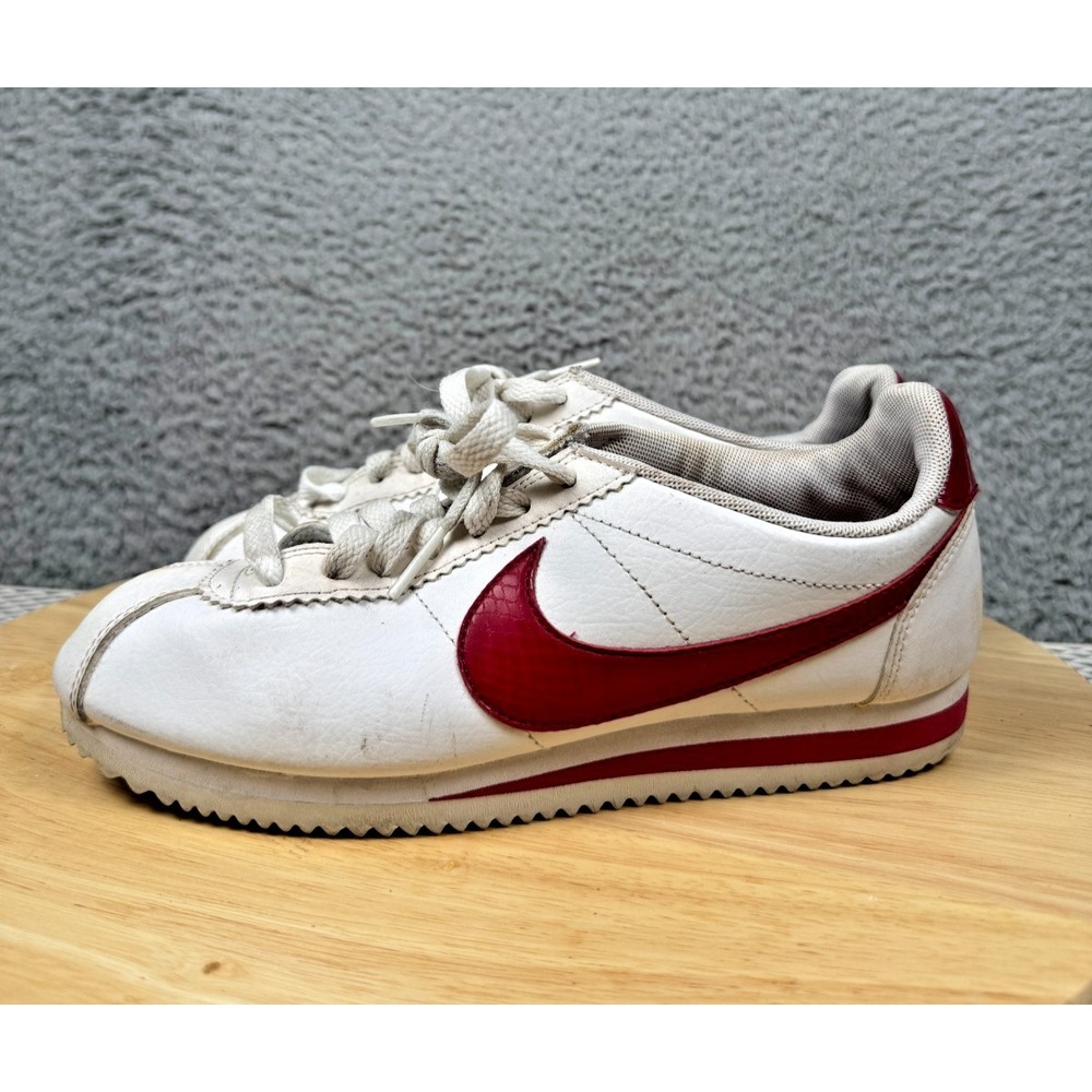 Nike Cortez White Red Shoes Women's Size 7